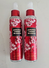2 Bath Body Works JAPANESE CHERRY BLOSSOM Diamond Shimmer Mist NEW