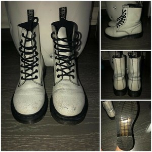 dr martens bianche