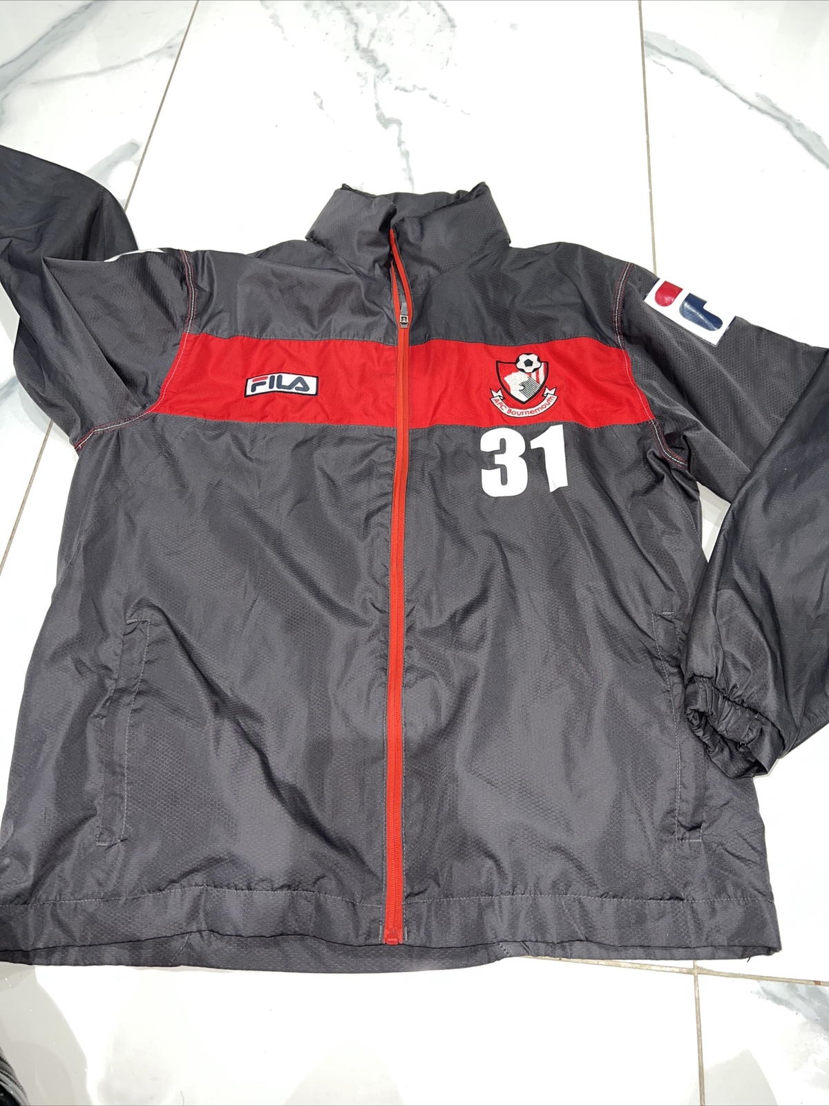 Frangivento Fila AFC bournemouth 31 cappuccio pieghevole RAIN taglia L punto focale