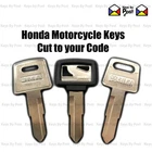 Honda / Kawasaki / Suzuki/ Yamaha Key Motorbike Ignition keys cut to code.