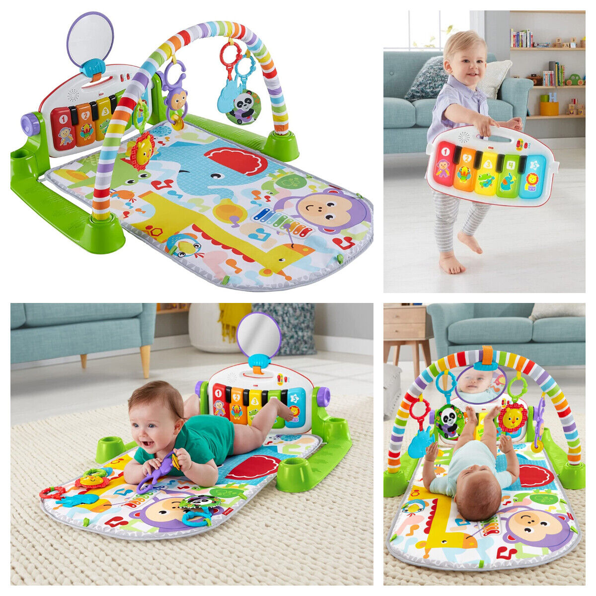 Fisher-Price Kick & Play Piano Gym review