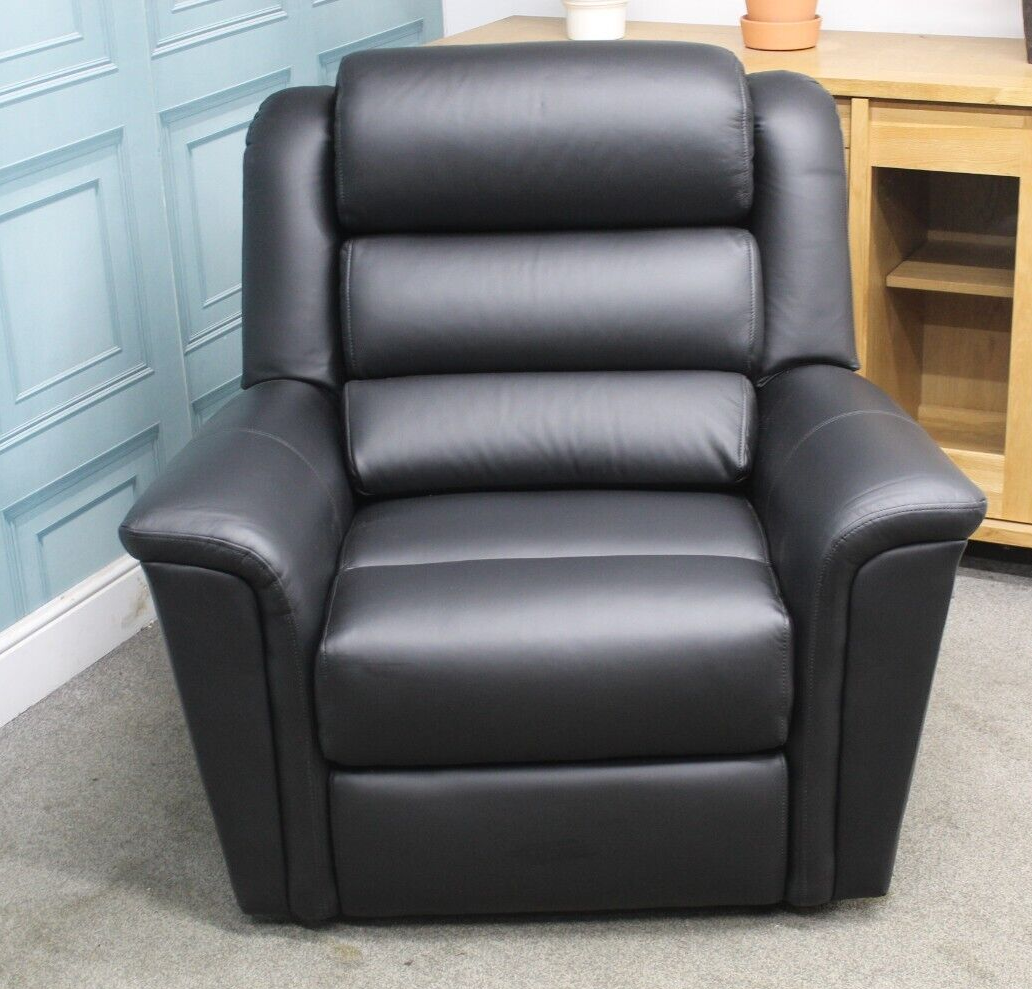 PARKER KNOLL COLORADO ELECTRIC ARMCHAIR, REVOLUTION TRUFFLE LEATHER. RRP £2631. eBay