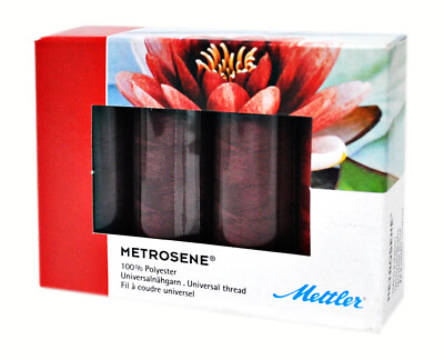 Mettler Metrosene 4 Spool Thread Set Red