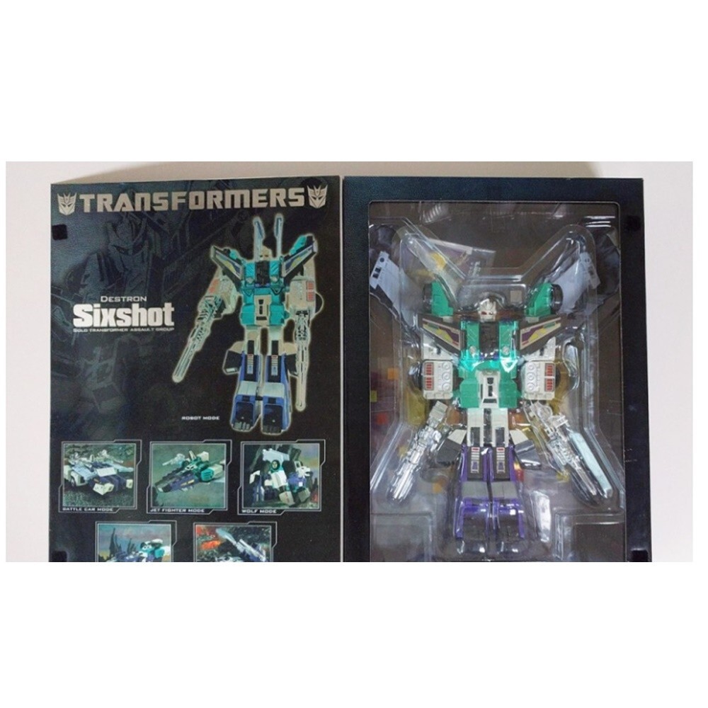 Takara Transformers G1 Destron SIXSHOT Reissue Encore 23 Asia