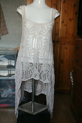 NEXT PETITE KNIT COTTON OVERWEAR SIZE S..