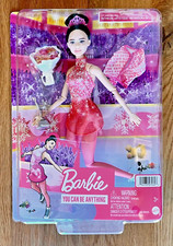 BARBIE Ice Skater FIGURE SKATING Doll w Outfit Skates Trophy Flowers NEW NIB