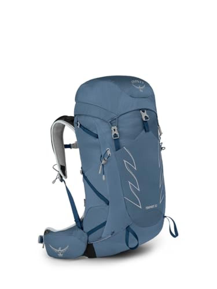 (TG. WM/L) Osprey Tempest 30 Women's Hiking Backpack Tidal/Atlas WM/L - NUOVO