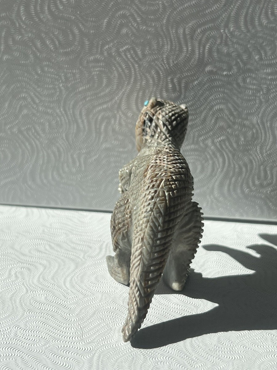 Zuni TRex Fetish Chad Quandelacy 2899 | eBay