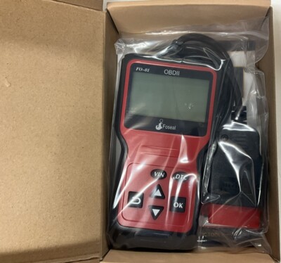 Foseal Wired Auto OBD2 Scanner, Plug and Play Codeleser, Auto Diagnosegerät 
