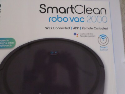 Ionvac SmartClean Robovac 2000 Vacuum Cleaner App/Remote Controlled - Brand New