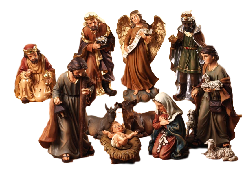 Presepe Completo Natività 11 Personaggi cm. 20 in Resina by Paben