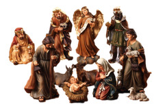 Presepe Completo Natività 11 Personaggi cm. 20 in Resina by Paben