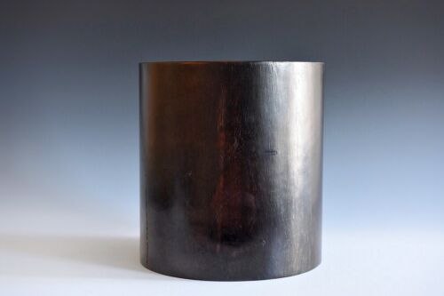 Wooden Japanese Or Asian Brush Pot - Picture 1 of 12