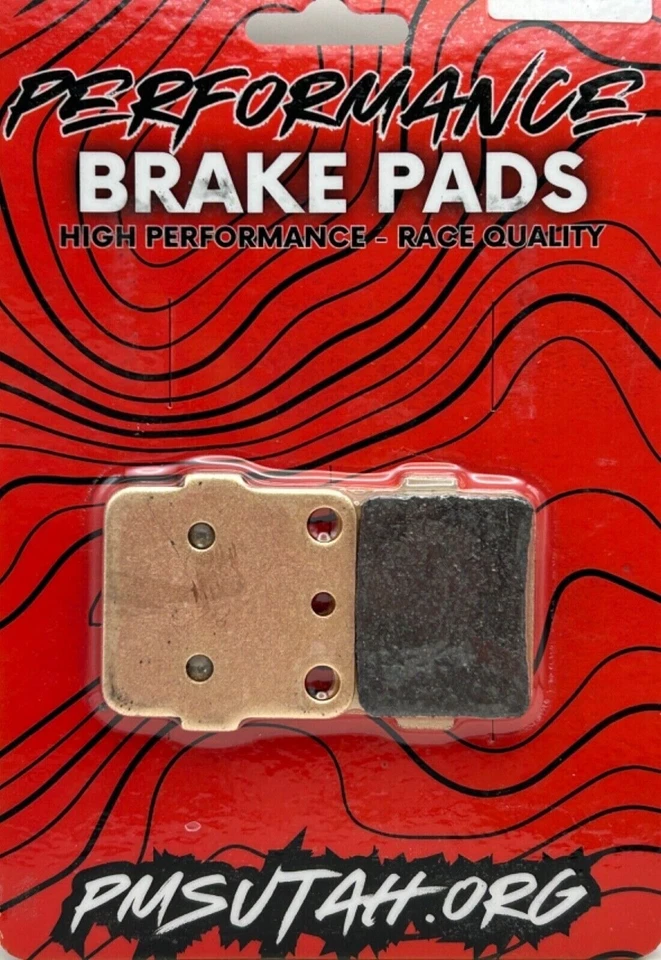 1989 Yamaha YZ125 YZ250 YZ250WR YZ 250WR 250 125 Pastilha de Freio 1 Conjunto de Pastilhas Traseiras - Imagem 4 de 4