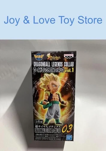 Figura Coleccionable Mundial Dragon Ball WCF Leyendas Colaboración Vol 1 #03 SSJ Gotenks