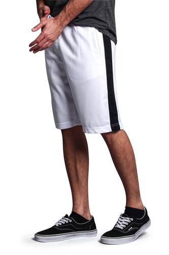 Victorious Herren zweifarbige Basketball Track Shorts JS03 - Bild 4 von 28