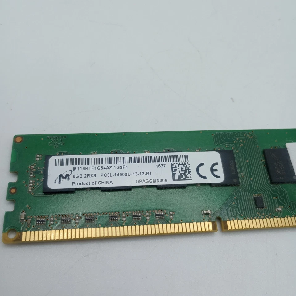 #U) MICRON 8GB DDR3 1866MHZ PC3L-14900u Memory Ram! 2Rx8 HP 698651-154 - Image 2 of 2