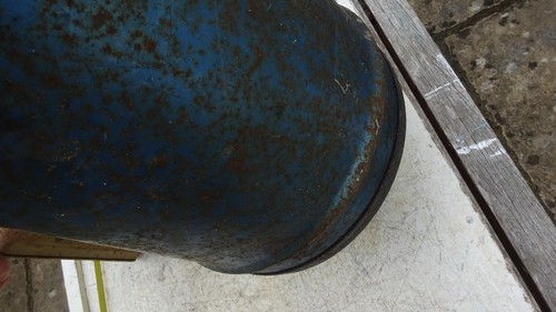 Vintage Esso Blue Paraffin Can In Original Condition Large Drum Job Lot - Picture 21 of 24