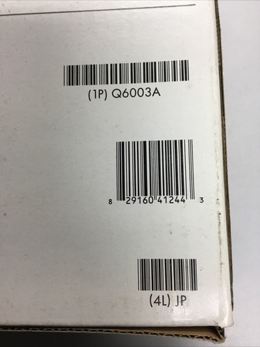 Genuine HP Color LaserJet Q6003A Magenta Toner Cartridge - NEW - Photo 3/3