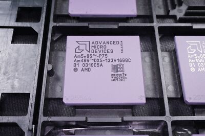 AM486DX5-133V16BGC AMD Enhanced Microprocessor 133MHz 3.45V 168-PGA ...