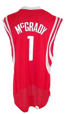 NBA Reebok Houston Rockets Tracy McGrady #1 Swingman Jersey XL Red