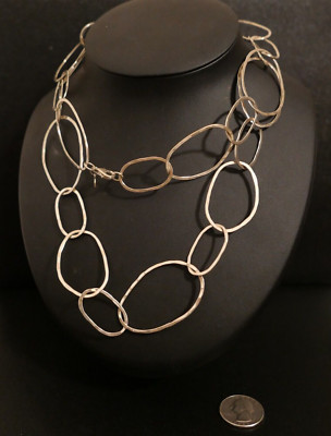 Silpada Bubble Up Sterlingsilber Gliederkette 38'' N2148