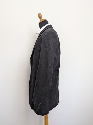 Hugo Boss Blazer Jacket US48 EU58 Gray Men Sport Coat Wool Suit Edison Elegant - Picture 5 of 12