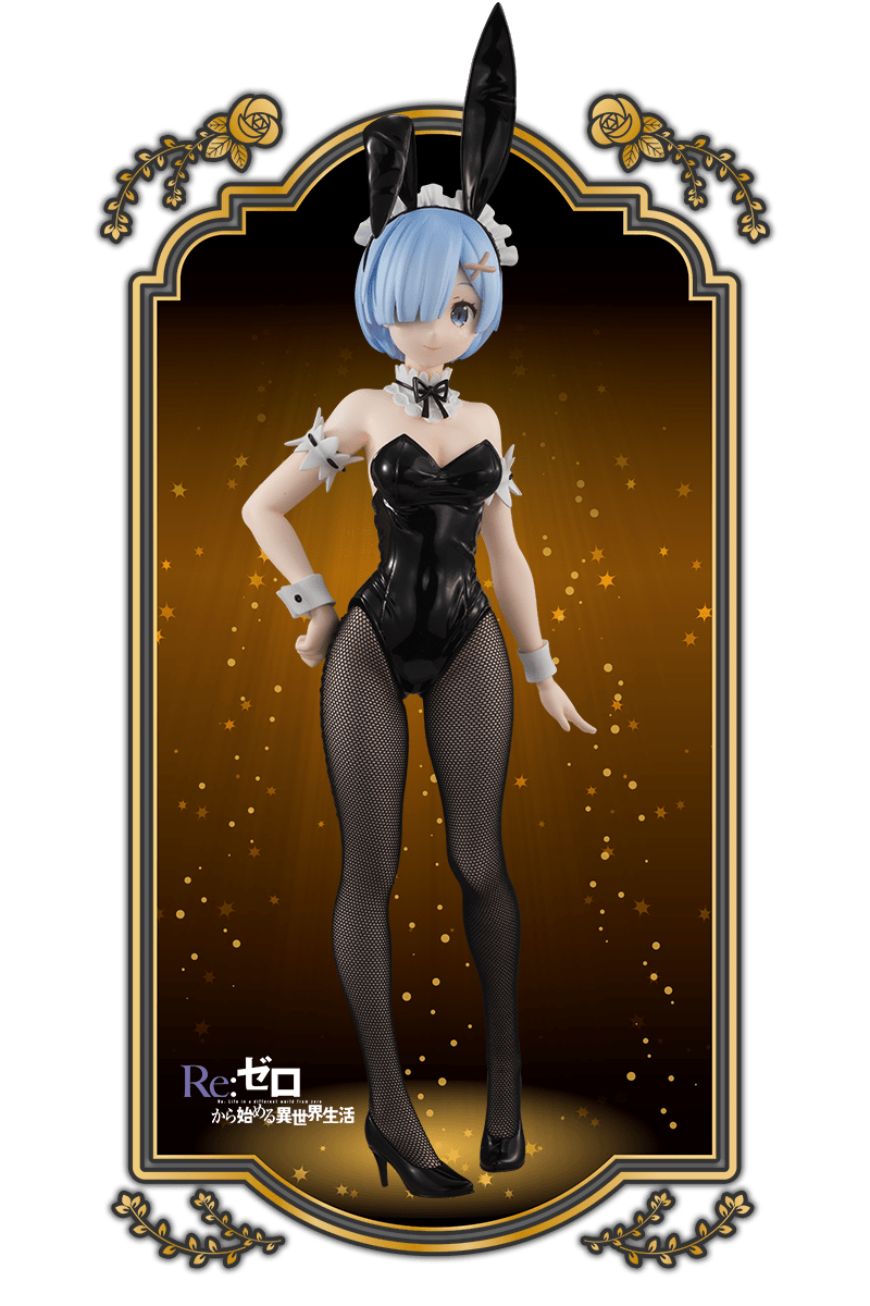 Re zero figure Rem BiCute Bunny Figure Furyu eBay