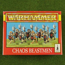 CLASSIC Warhammer Chaos Beastmen, Plastic - OOP - Citadel Beastman Halberds
