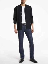 NWT $598 John Varvatos Lenox Jeans In Ink Size:32
