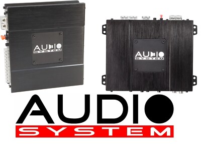 Audio System 6-Pack 6-Channel Package Consisting of X-80.4 D + X-150.2 D Ampl...