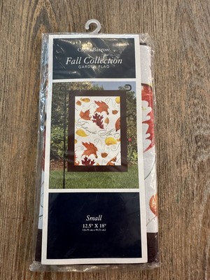 Croft & Barrow Fall Collection Decorative Flag  Fall Is In The Air  12.5 x18 