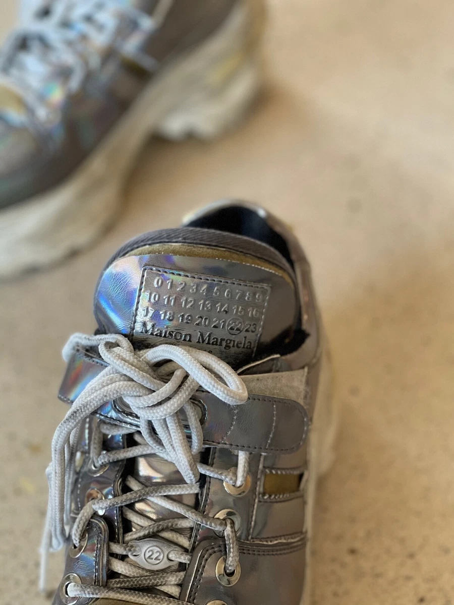 Margiela silver sale sneakers