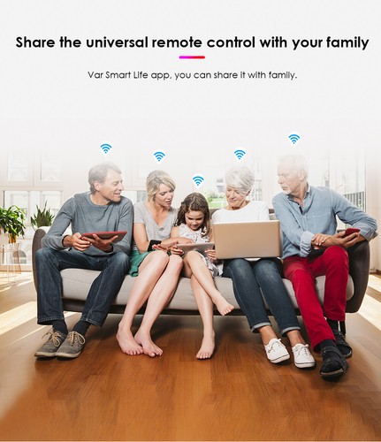 Tuya WiFi IR Remote Control Smart Life APP Voice Control For Alexa Google Home - Picture 8 of 11