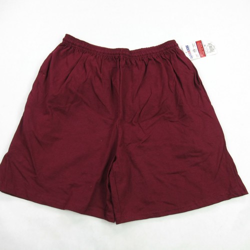 Jerzees Shorts Mens XL Red Pockets 