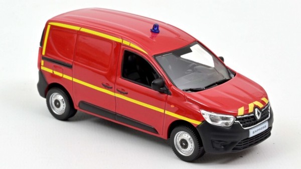 Norev 1/43 Renault Express 2021 Feuerwehr Modellbau Statisches Modell Diecast-image