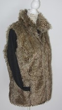 dicke & schicke Fake Fur Kunstfell Damen Weste Gr.40 TOP
