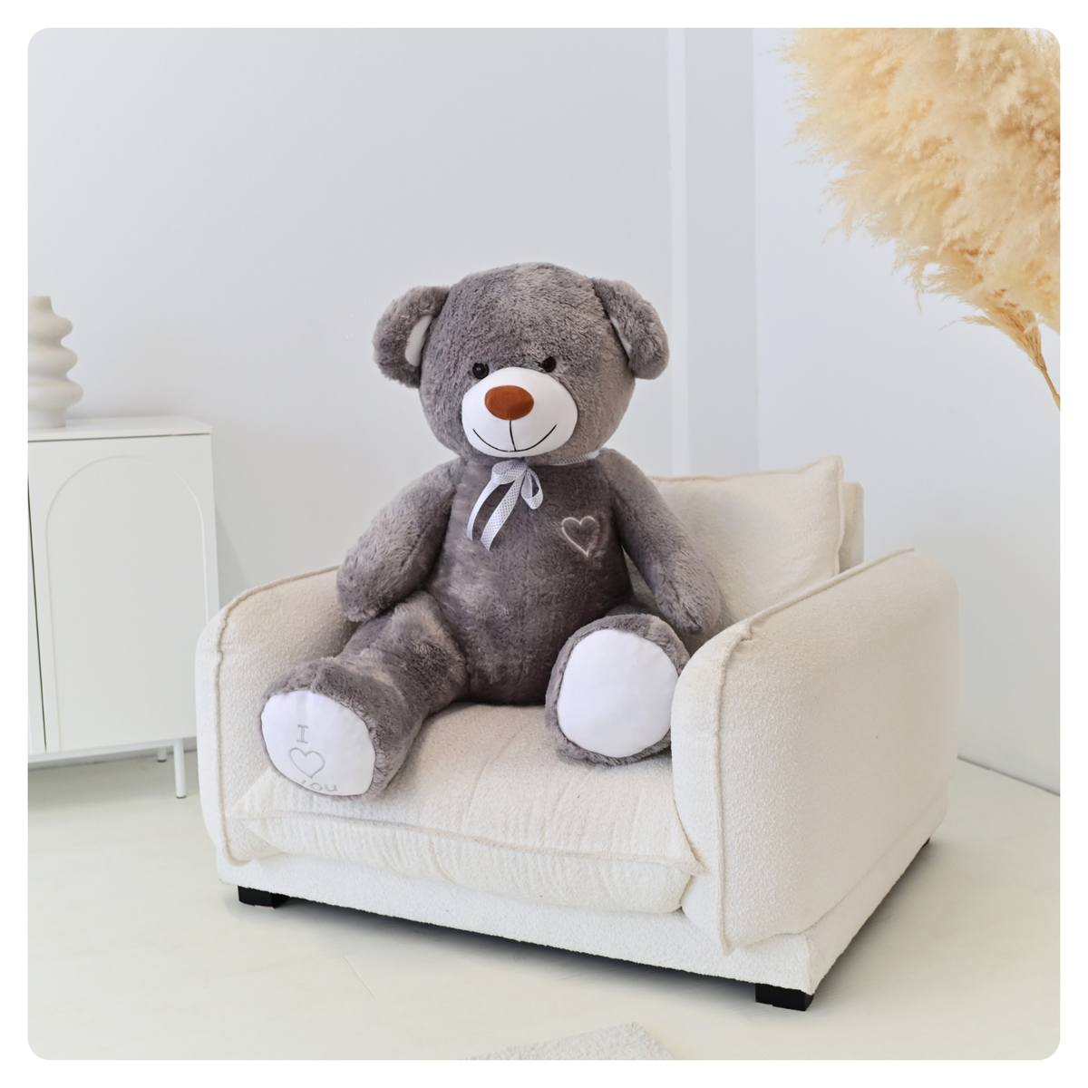 Hazbin Hotel Kuschel Tiere XXL TEDDYBÄR PLÜSCH Plüsch Riesen Teddy Bär Groß 160cm Kuschel Stoff Riesen Kuscheltier