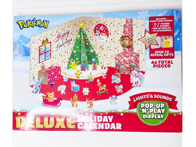 Jazwares Pokémon Deluxe Holiday Calendar 2021 (V-14237) for sale