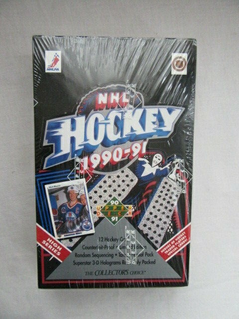 1990-91 Upper Deck NHL High Series The Collector's Choice Box