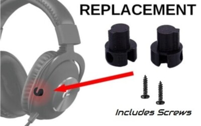 Replacement Brackets Underwire Connector for Logitech Pro X Wireless Headset 2er