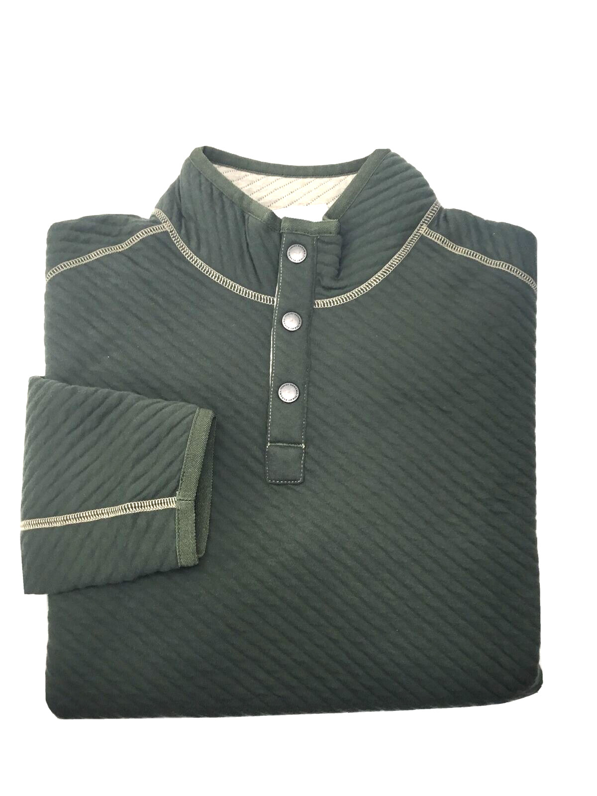 Томми Багама Реверсивный Квартал Оснастки Пуловер Свитер Зеленый M 14190₽