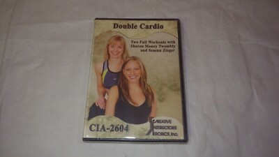 Double Cardio: 2 Workouts - With Sharon Money Twombly & Seasun Ziegar - DVD New