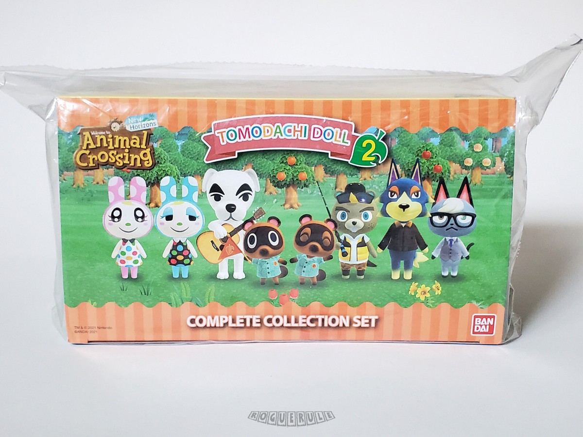 🚦Bandai Nintendo Animal Crossing: New Horizons Tomodachi Doll Series Box  Set