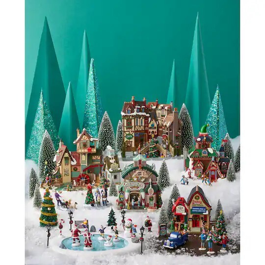 Lemax Christmas Wonderland Village Accessory SANTA CLAUS with SACK FULL of TOYS 