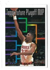 1993-94 Topps Gold Topps Future Playoff MVP Hakeem Olajuwon -Houston  Rockets