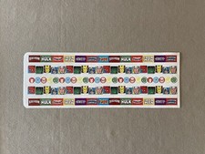 Marvel Comics Sheet Assorted Border Stickers By SandyLion Sheet Is 11  X 4  , New