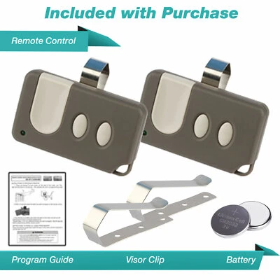 ECS 2 For Sears Craftsman Garage Door Opener Remote Control 3 Button 53879 139.53879