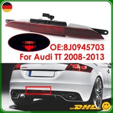 Stoßstange Nebelschlussleuchte für 08-13 Audi TT Linse Rot LED Rückleuchte
