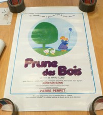 AFFICHE CINEMA DESSIN ANIME PRUNE DES BOIS 1979 MARC LOBET PIERRE PERRET